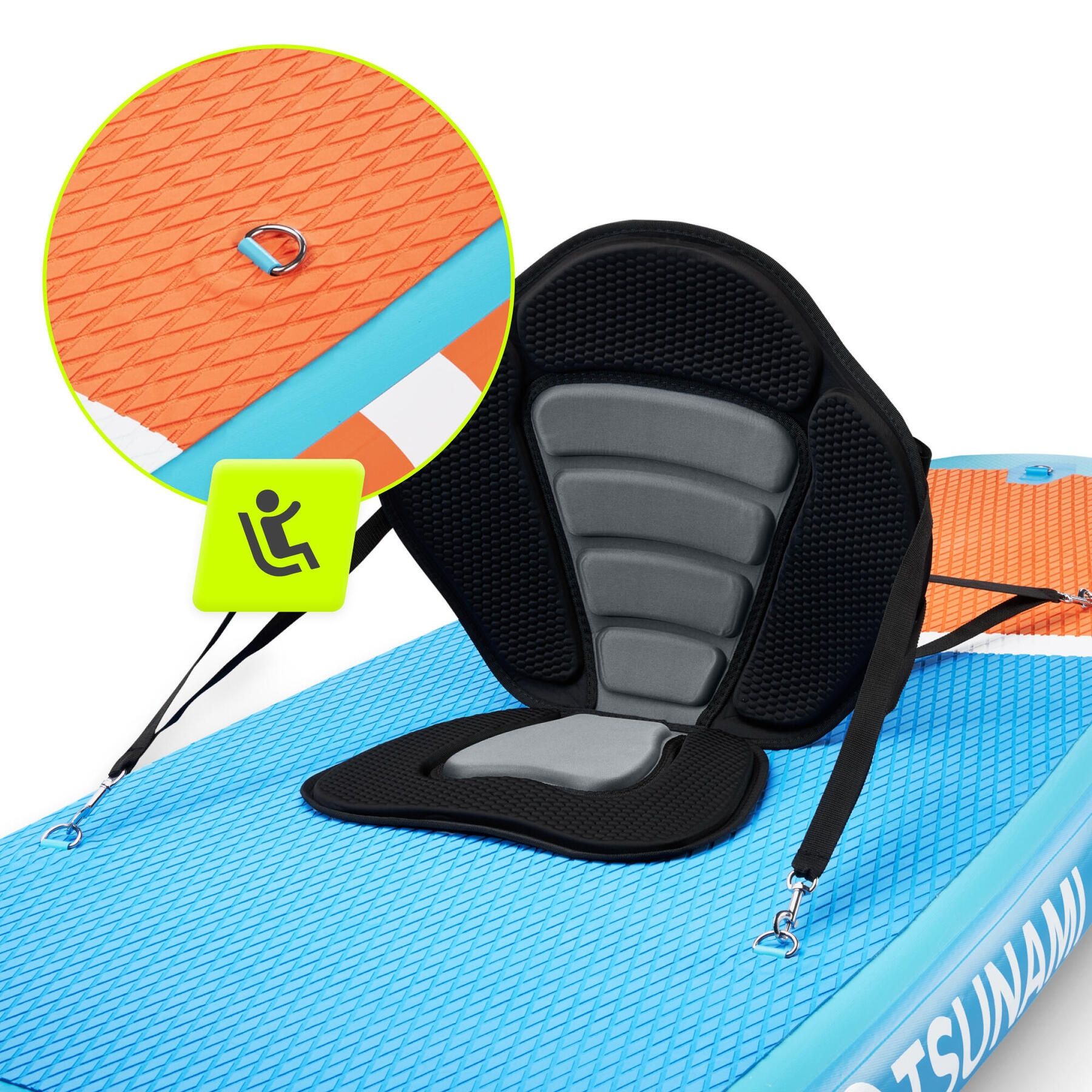 Deska Sup Tsunami T02 320cm Gwarancja kajak siedzisko