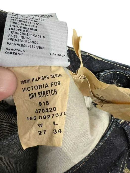 Stylowe dżinsy spodni damskie Tommy Hilfiger Victoria Straight w27 l34