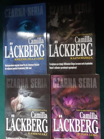 Camilla Lackberg zestaw 4 książek