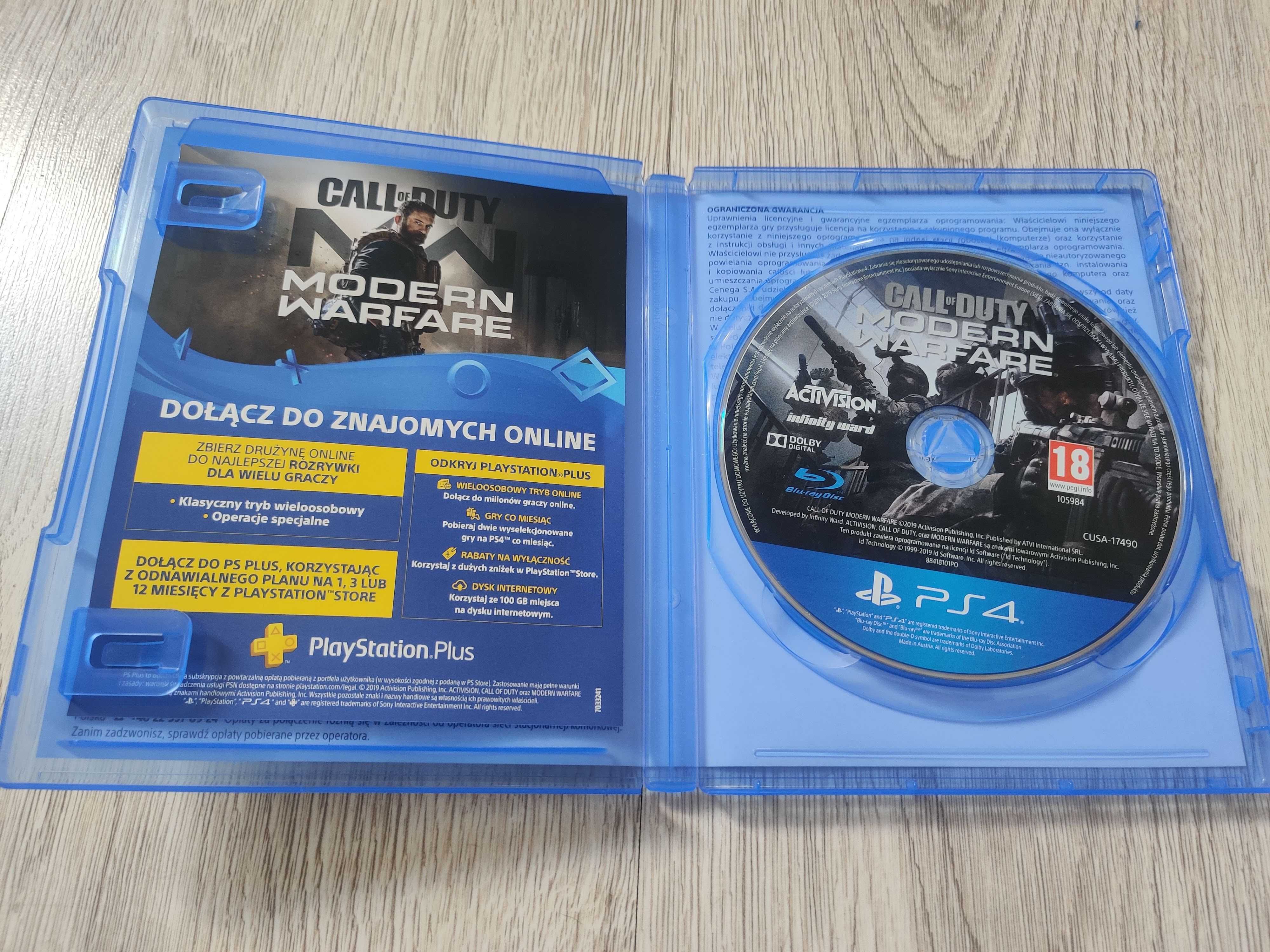 gra PS4 Call of Duty Modern Warfare PS4 Wrocław Stabłowice