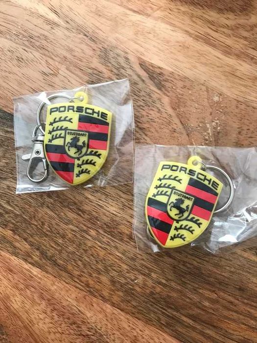 breloczek brelok porsche nowy 2 sztuki