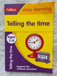 Collins Easy learning Telling the time 7-9 lat Nauka Angielskiego