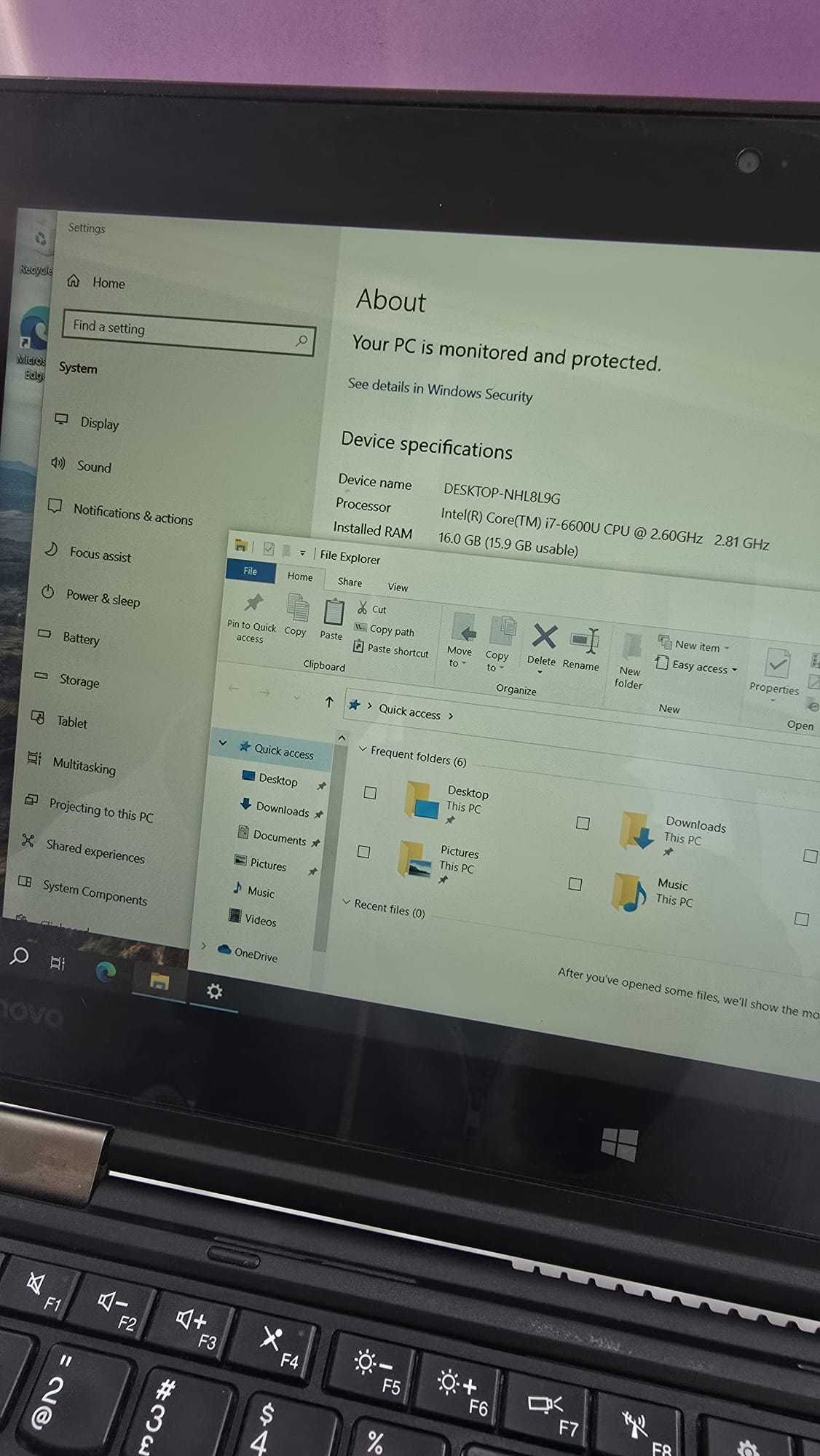 Lenovo Yoga 260 i7 16GB