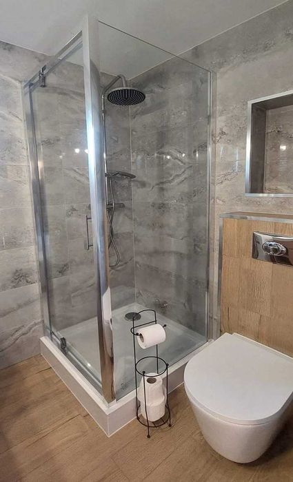 Domek drewniany na Mazurach do wynajęcia - sauna, balia !!