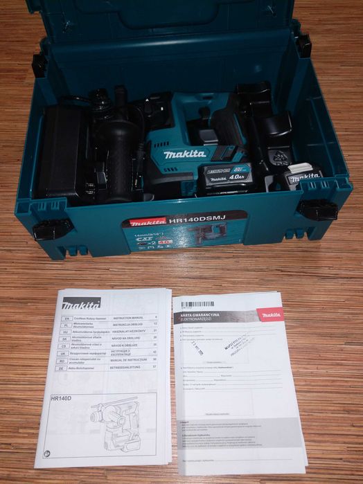 Wiertarka udarowa makita HR 140DSMJ