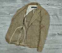 RALPH LAUREN Lniana Marynarka Damska Cargo Vintage 6 / 36