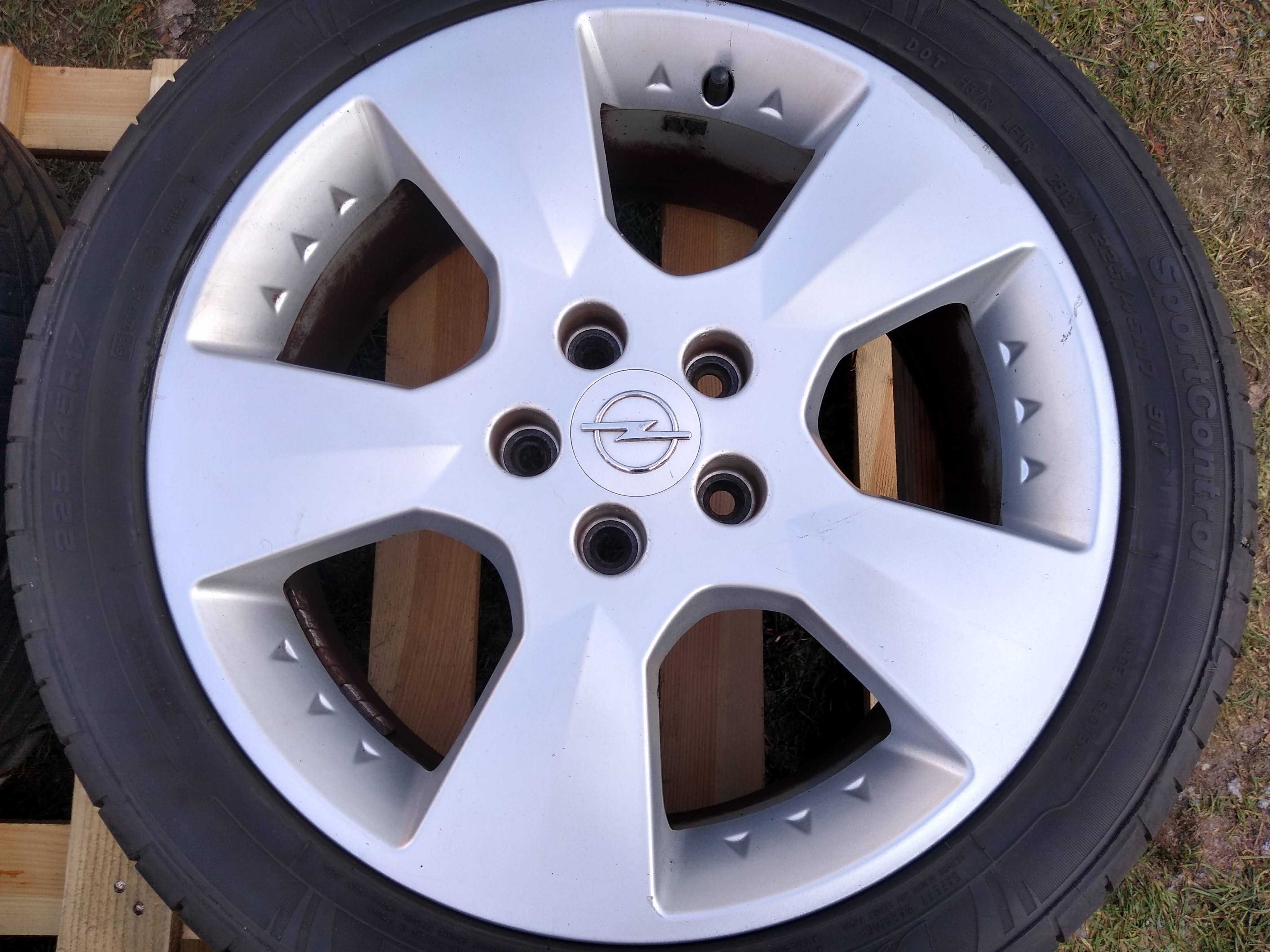 Alufelgi 17cali 5x110 OPEL Astra Vectra Zafira SAAB Chevrolet-OPC Line