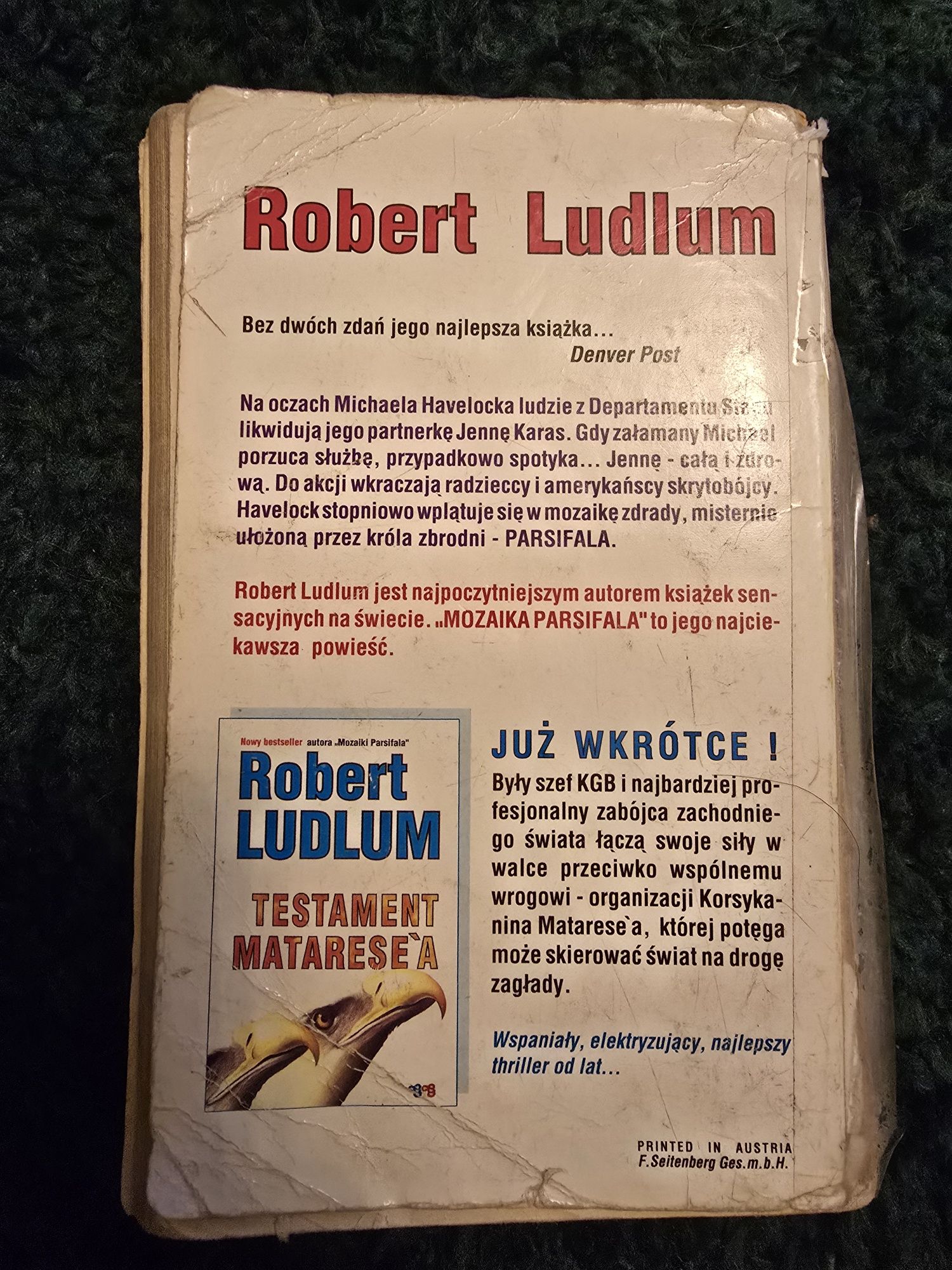 Robert Ludlum Mozaika Parsifala