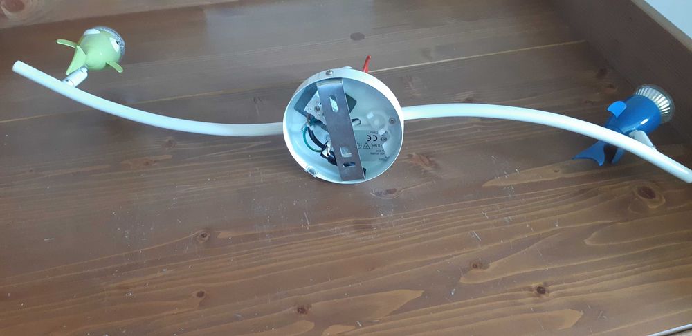 Lampa dziecięca IKEA rybki