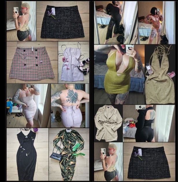 Сукня oh polly  святкова новорічна чорна білa рожева червона