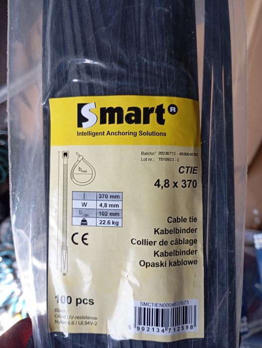 Opaski zaciskowe trytytki