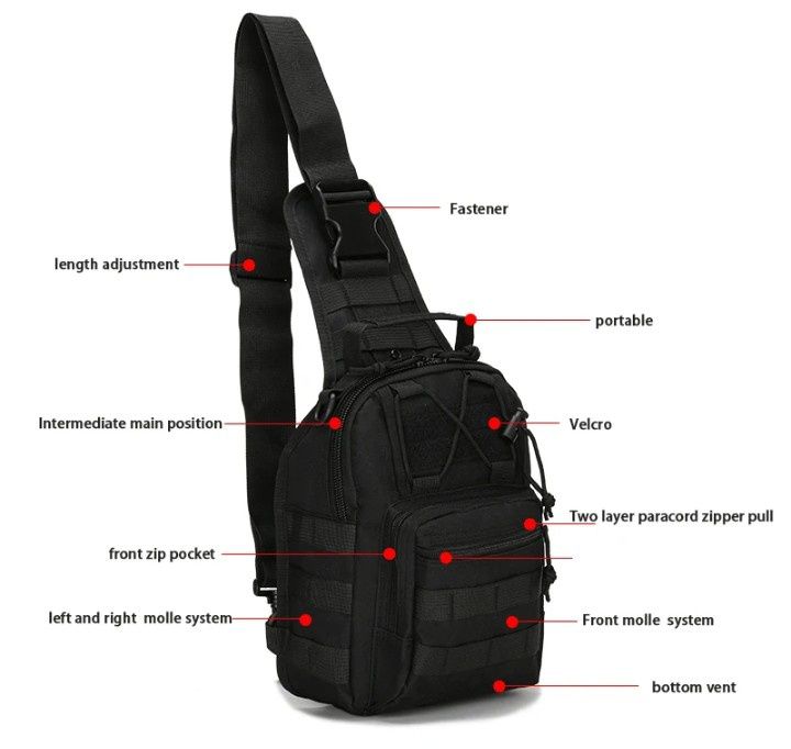 Mochila tatica (cor caqui)