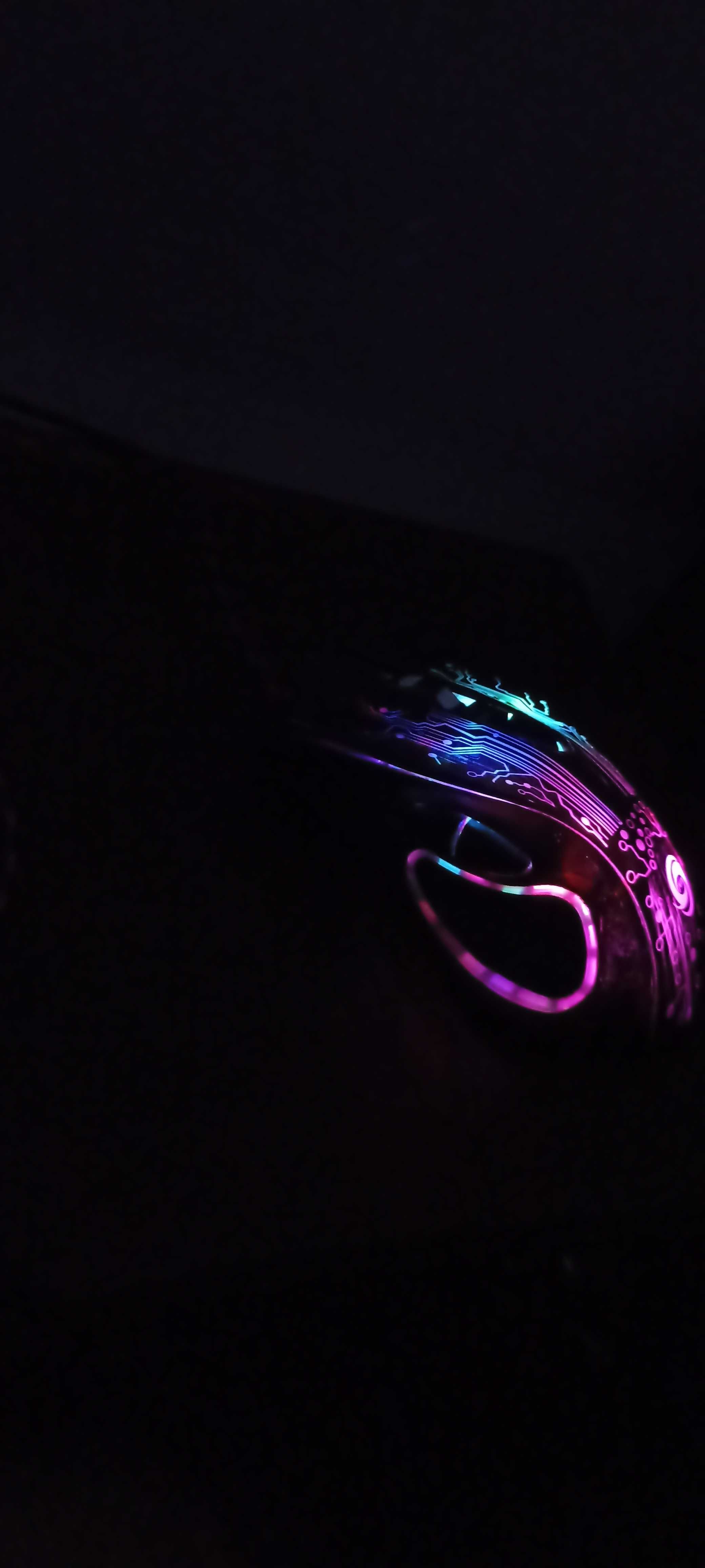 Rato Gamer Led com fio