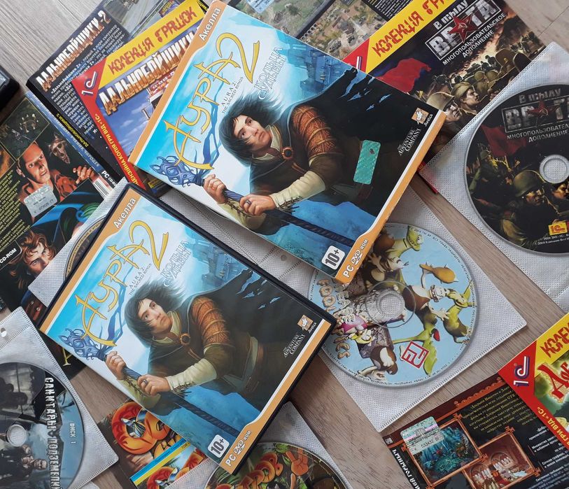 cd dvd диски с играми stalker в тылу врага продажа одним лотом 600 грн