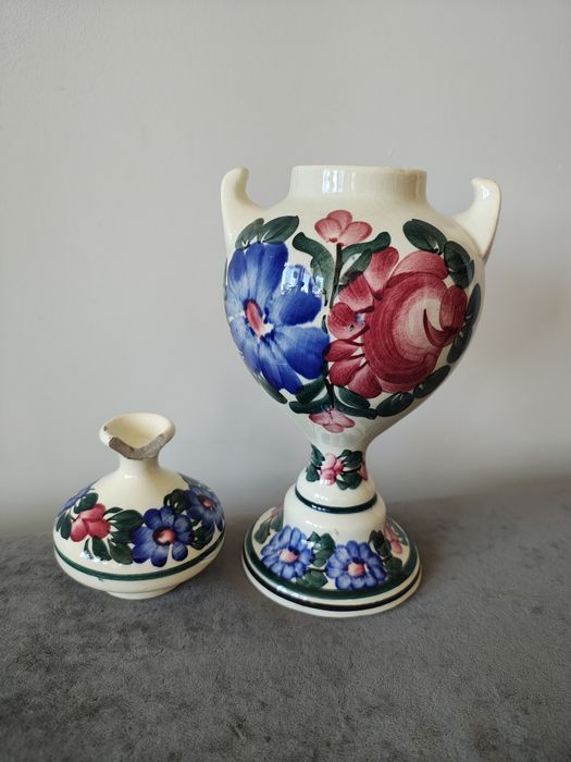 Włocławek Amfora puchar fajans ceramika kamionka