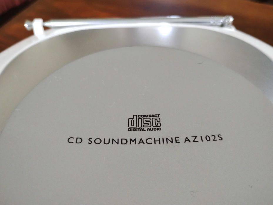 Philips AZ102S boombox radio i odtwarzacz płyt CD