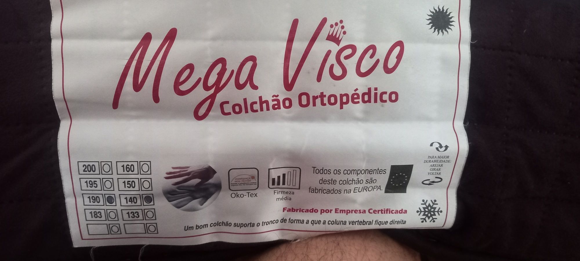 Conjunto Quarto: Cama Casal + Colchão Viscoelástico + 2 Mesinhas |