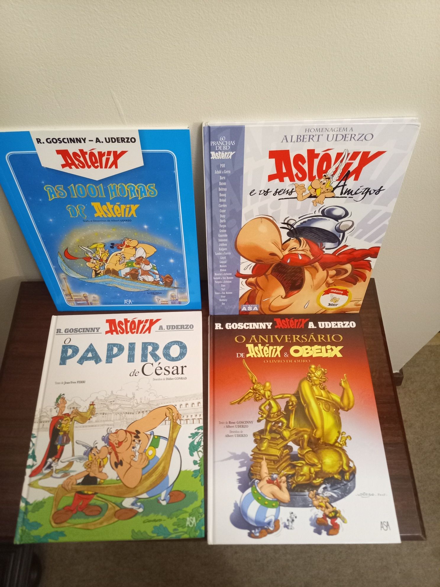 Asterix e Obelix - Livros capa dura