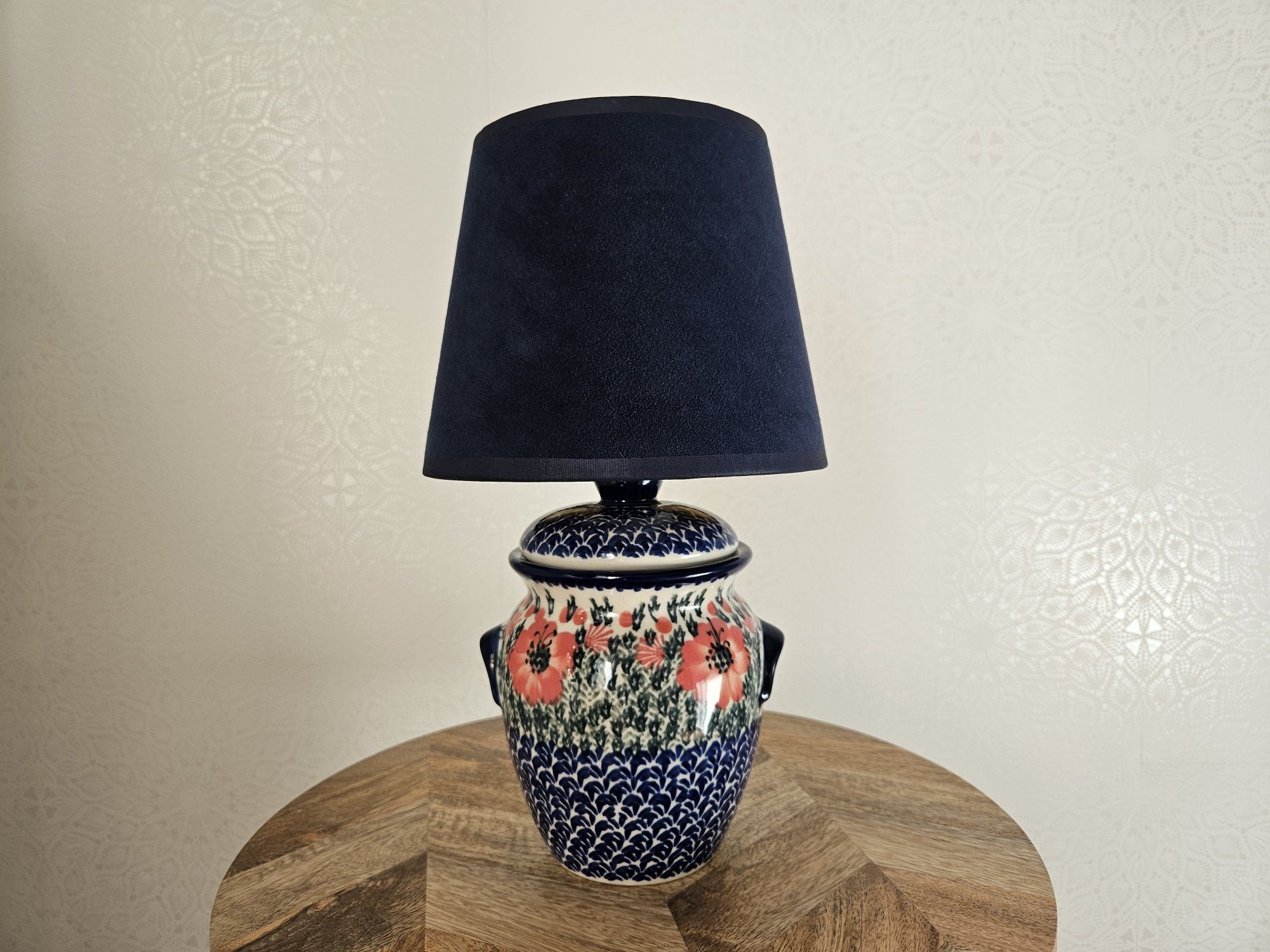 Lampa ceramiczna Bolesławiec