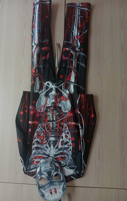 Костюм із маскою робот скелет George 7-8 р. 122-128