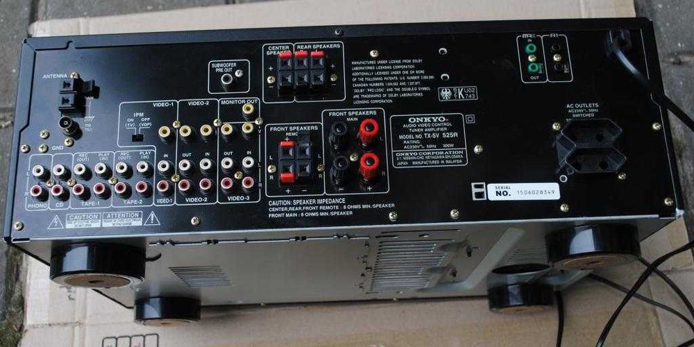 Усилитель. Підсилювач Onkyo TX SV 525R .