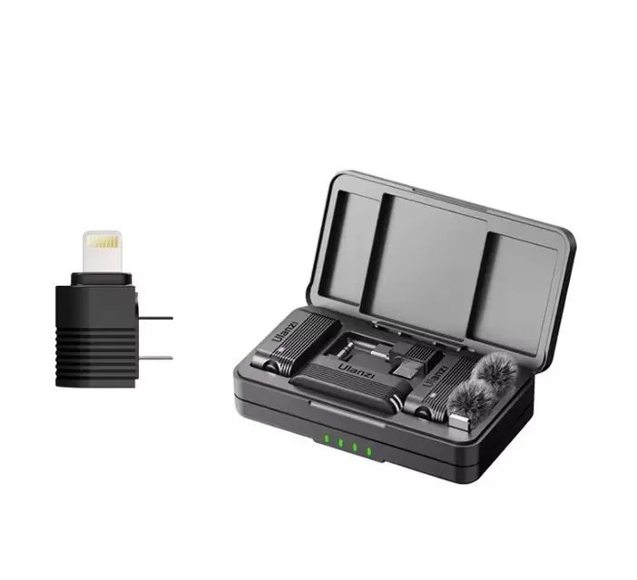 Бездротові мікрофони Ulanzi A100 Type C Iphone Android Lightning комбо