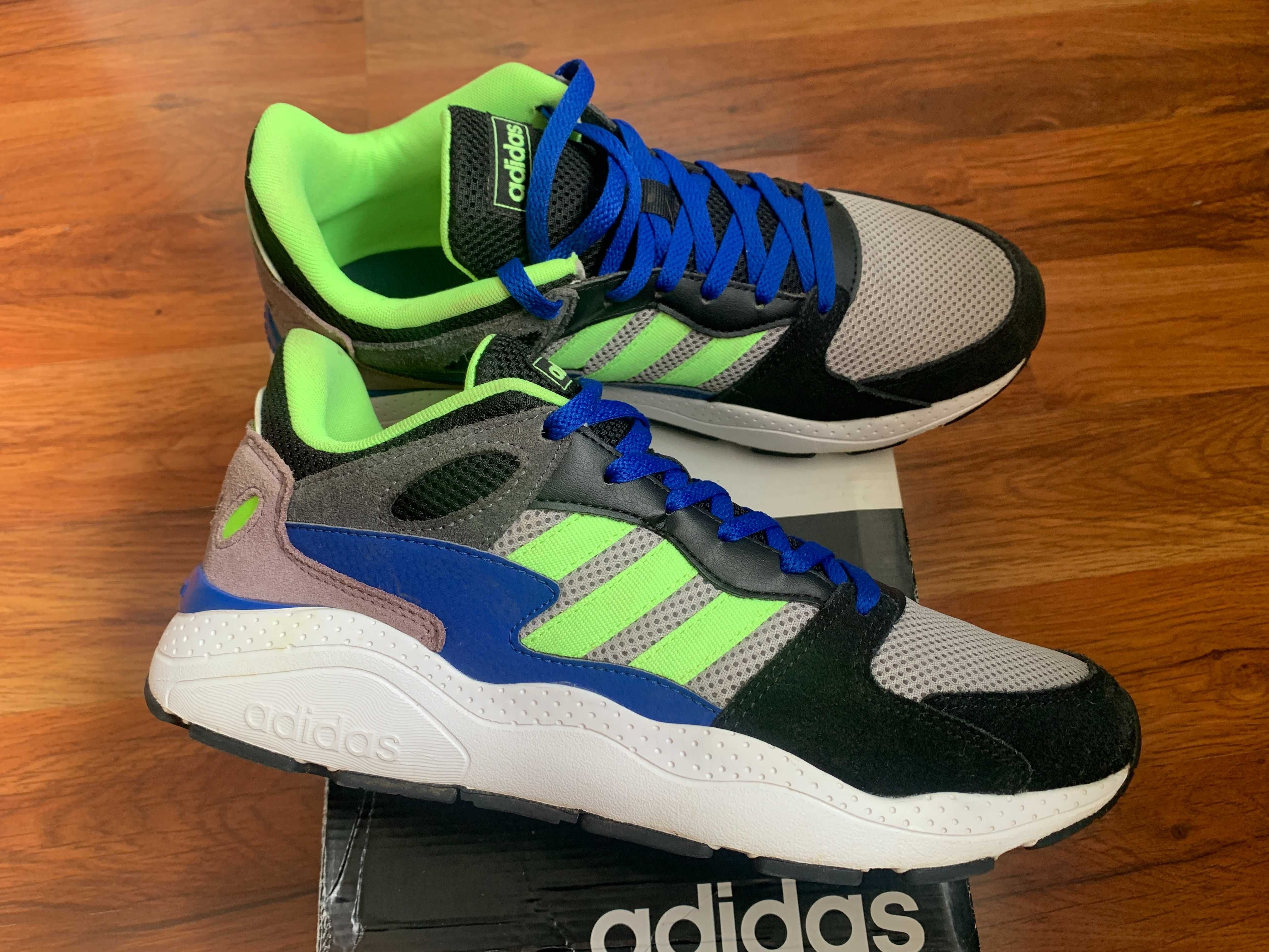 Нові Adidas Cloudfoam Crazychaos ОРИГІНАЛ! Замша На осінь 44.5р 28.5см