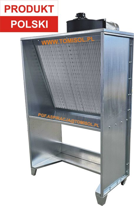 Odciąg do malowania w garażu