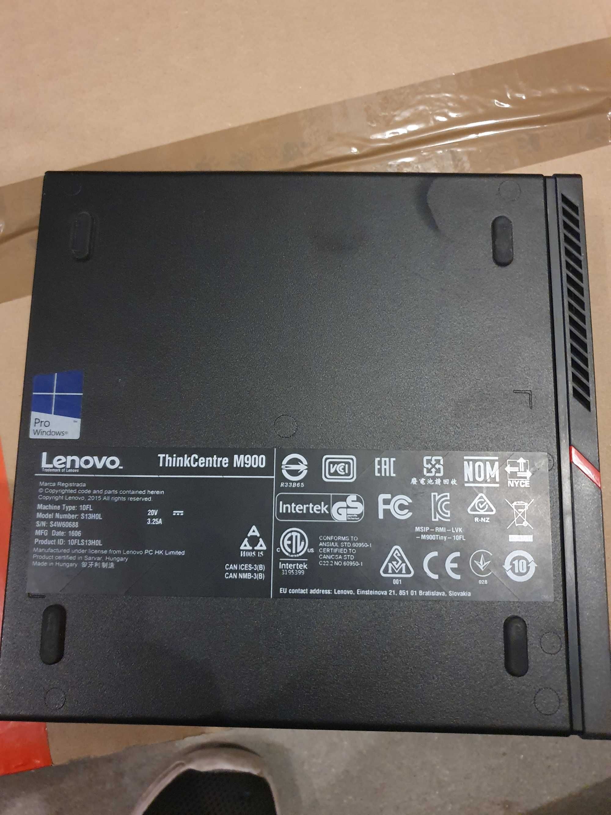 Lenovo M900 Desktop (ThinkCentre) - Type 10FL