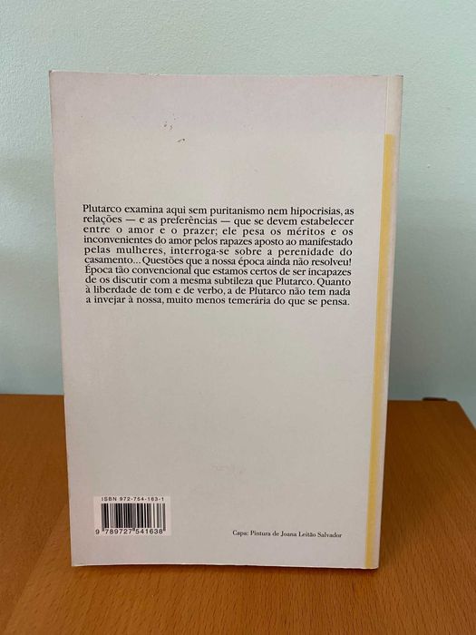 Erotika - Diálogo Sobre o Amor - Plutarco