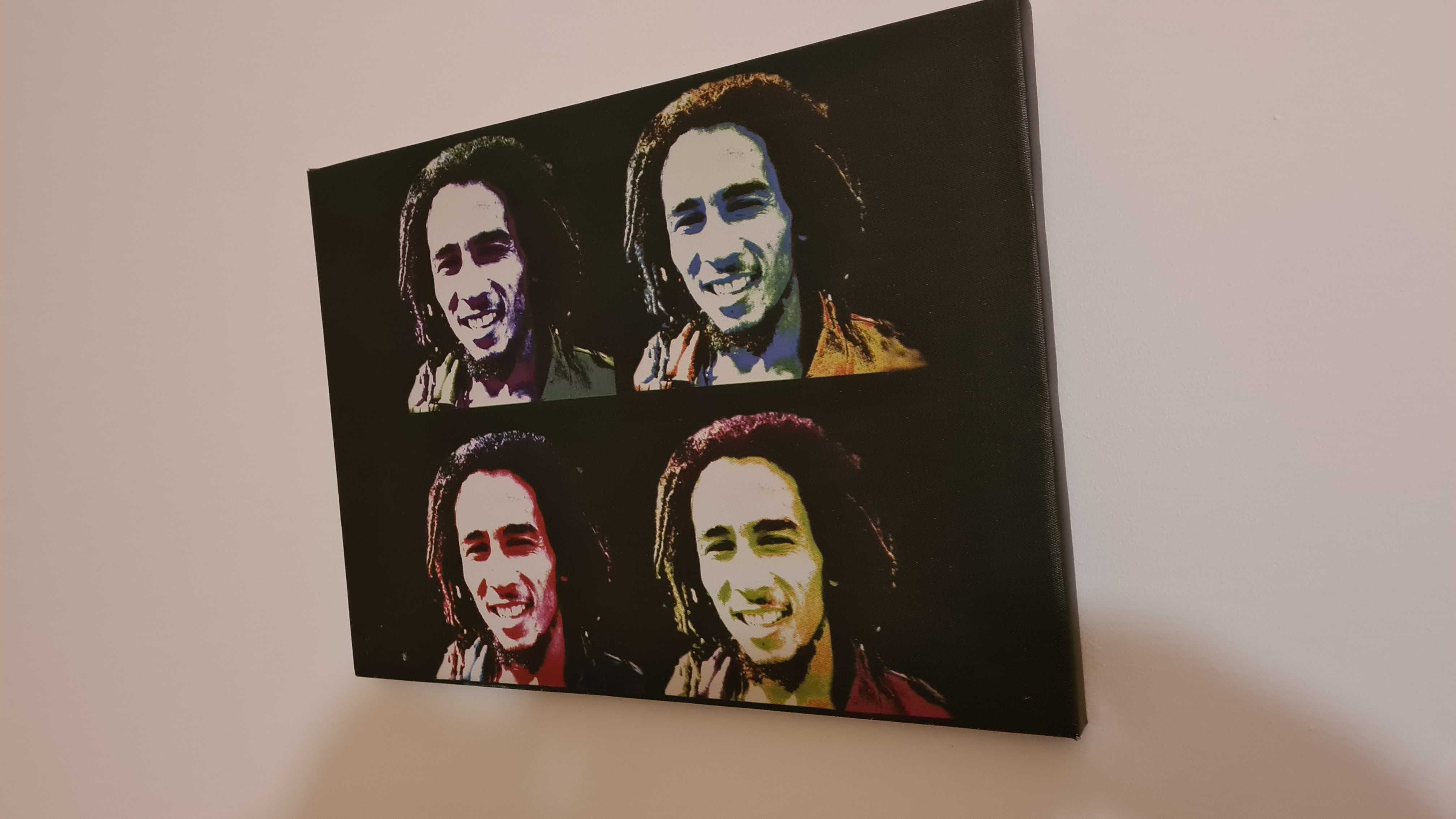 Loja ALE-HOP - Quadro Tela Canvas Poster Bob Marley