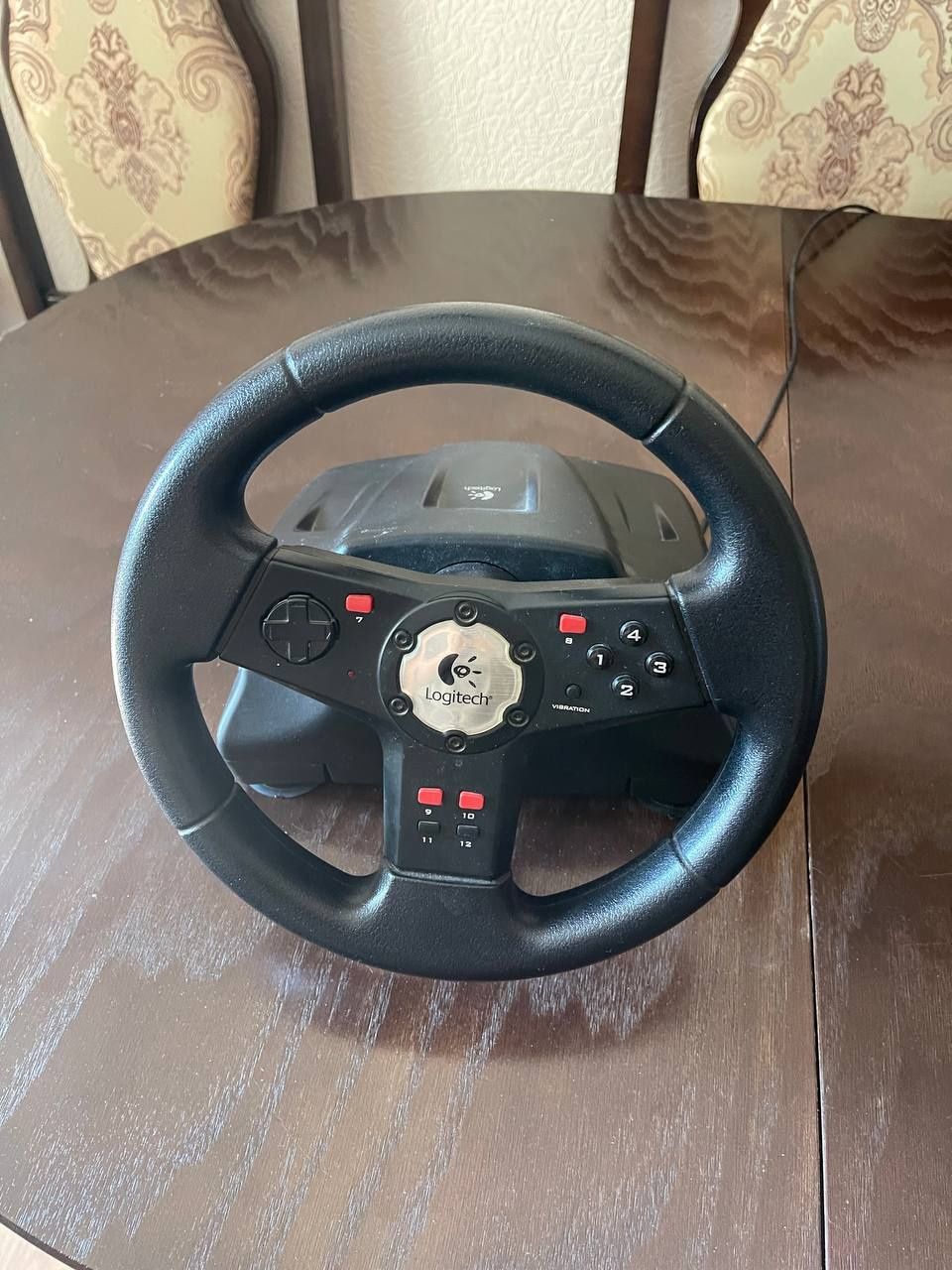 Руль  logitech formula feedback+педалі