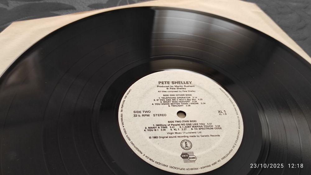 Pete Shelley - XL-1 LP