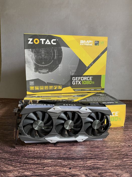 GeForce Gtx 1080ti 11gb ZOTAC, Ігрова Відеокарта