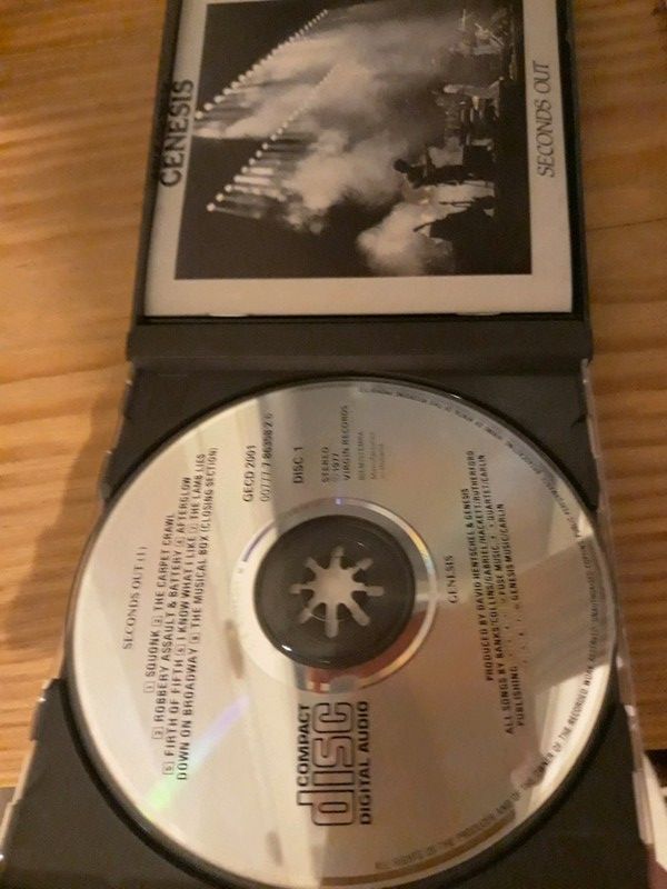 2 CD Genesis Second Out 1977 Rarytas