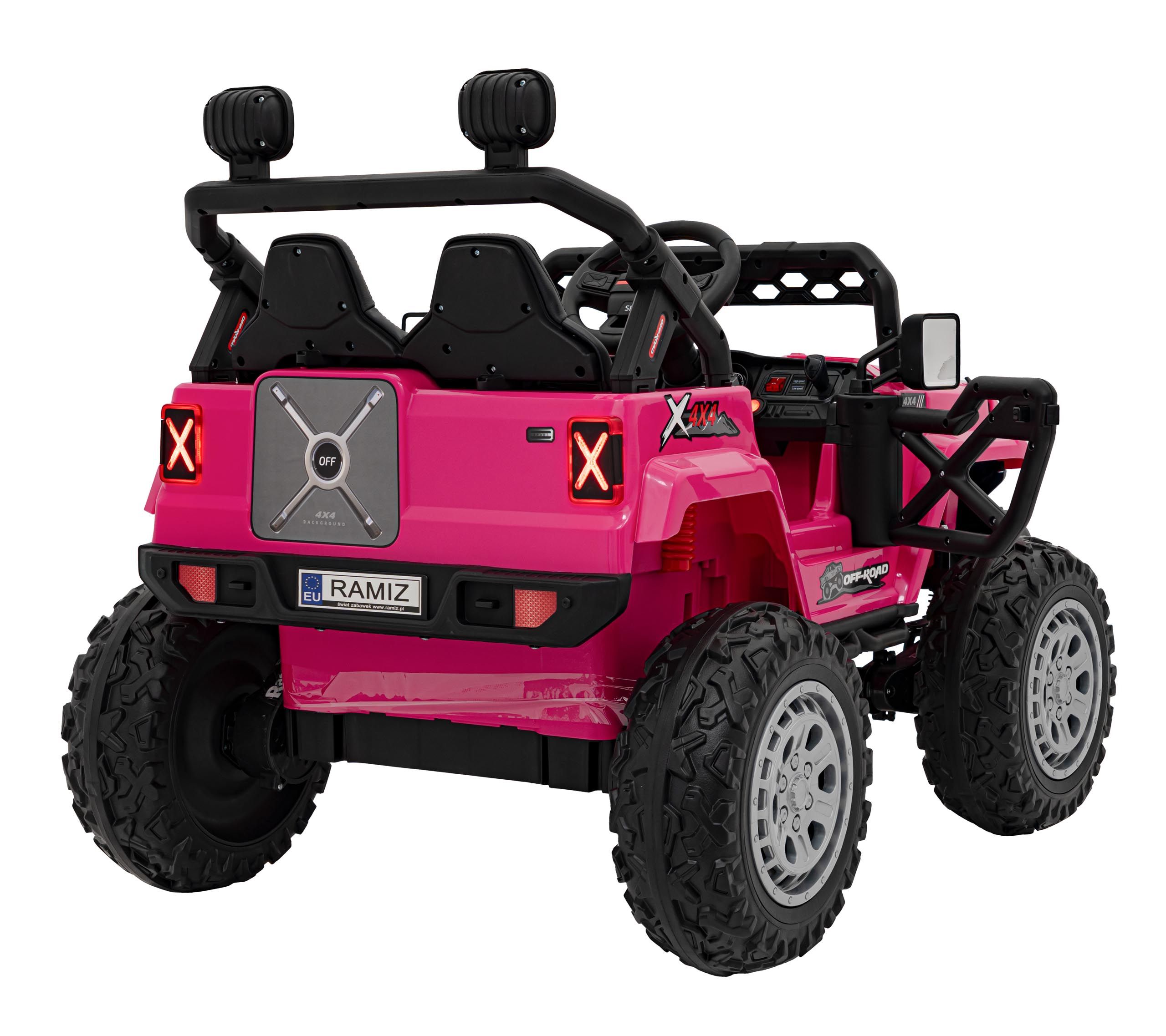 Pojazd OFF ROAD Speed 4x4 Różowy