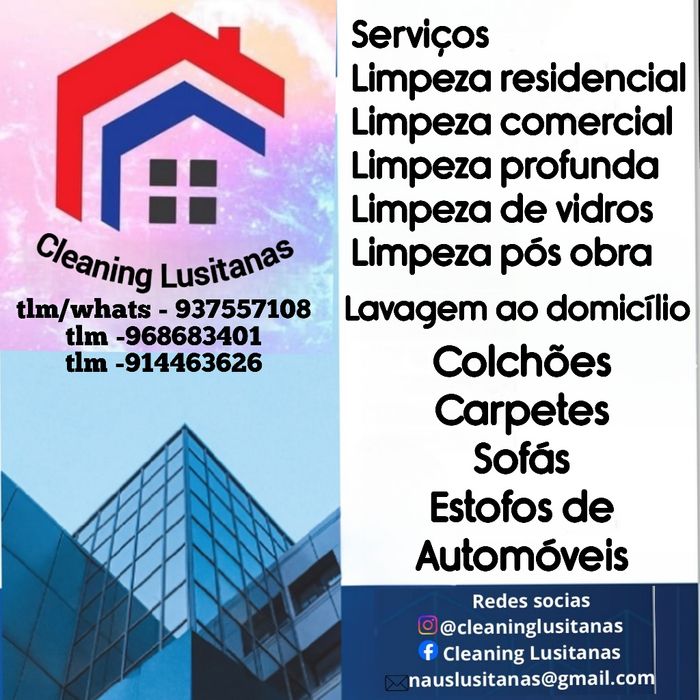 Cleaning Lusitanas limpeza doméstica regular