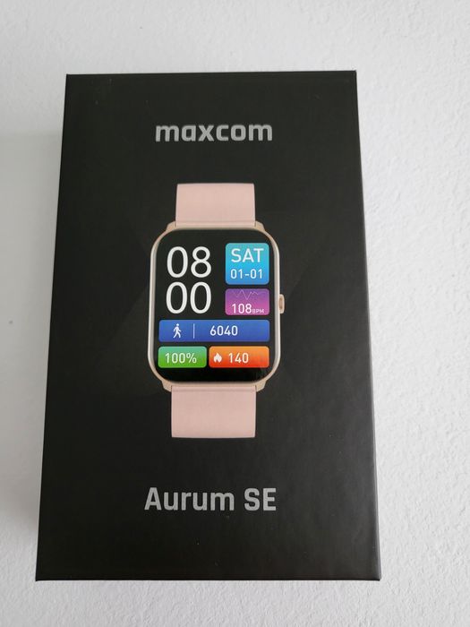 Smartwatch Maxcom zloty