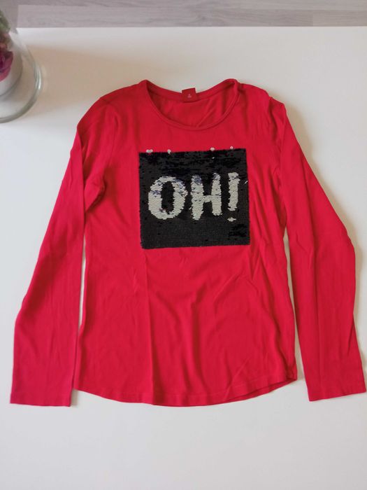 s.Oliver koszulka bluzka bawełna długi rękaw r 152