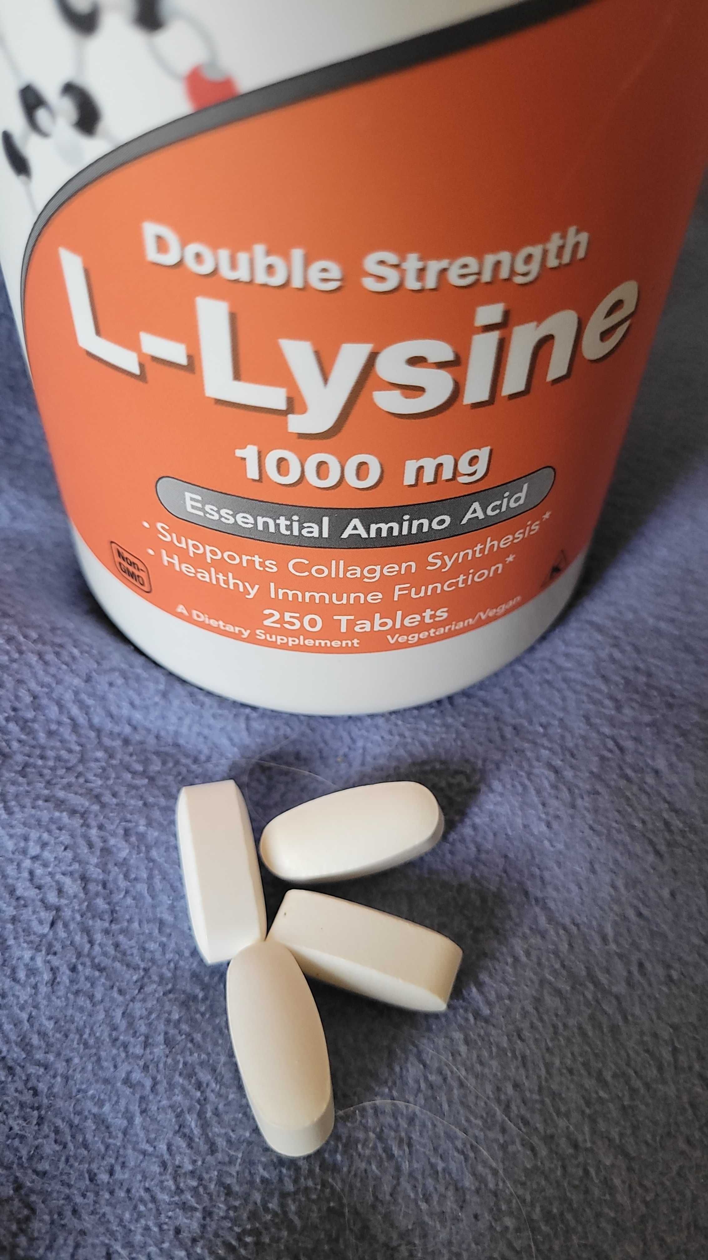 L-Lysine лизин аминокислота таблетки