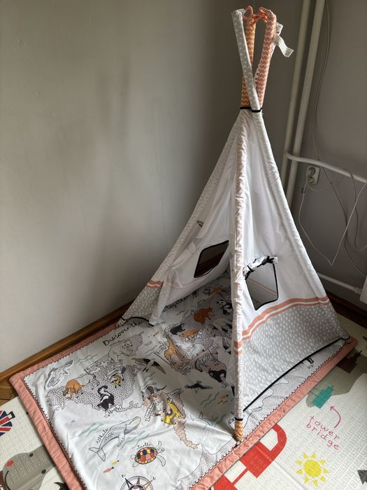 Kinderkraft mata edykacyjna Tippy 3w1