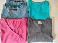 L Bluzy Medyczne i spodnie 5 szt