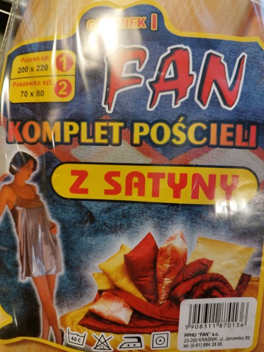 Pościel z satyny