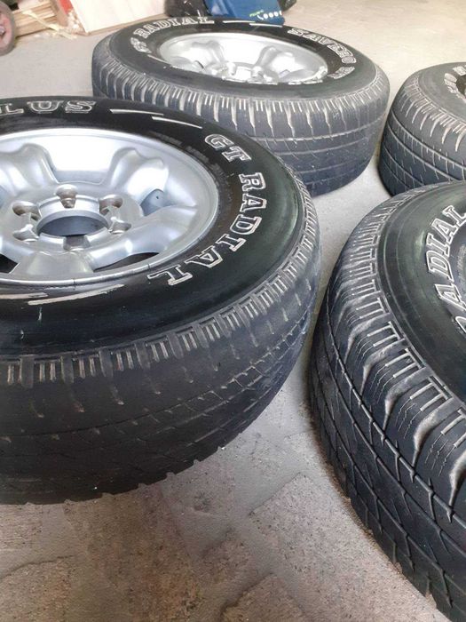 4 jantes com pneu