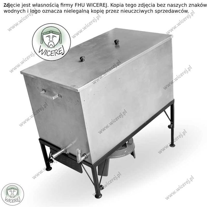 Duża topiarka parowa na 20/28 ramek Warszawskie Poszerzane i Zwykłe