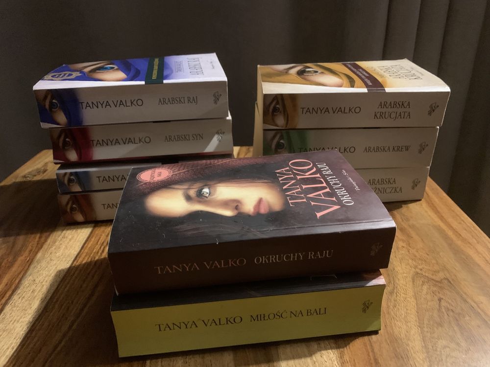 Tanya Valko arabska saga komplet 9 książek
