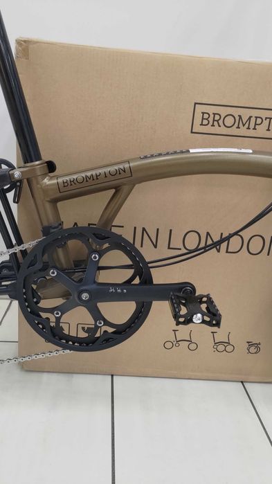 Brompton P-Line H4R Bronze Sky Metallic, oficjalny dealer, FV 23%