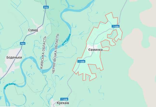 Продається будинок біля річки Десна в мальовничому селі Євминка