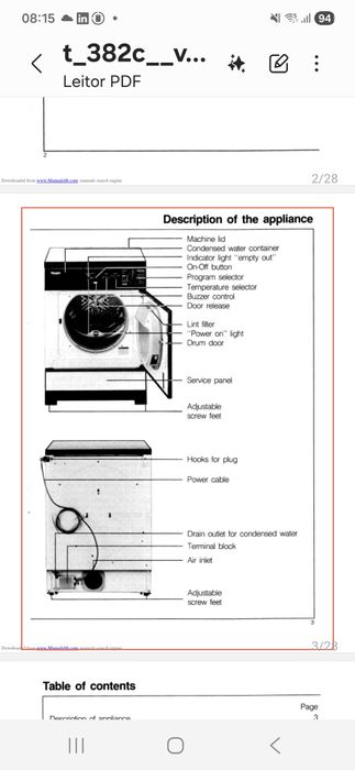 Máquina Secar Roupa Miele