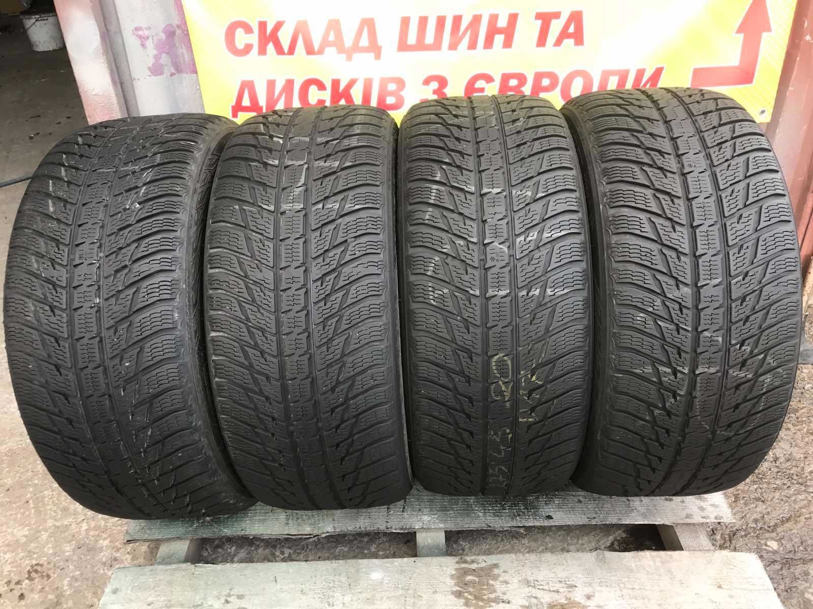 Шини Nokian WR SUV3 275/45R20 Комплект Зима Б/у Склад Оригінал